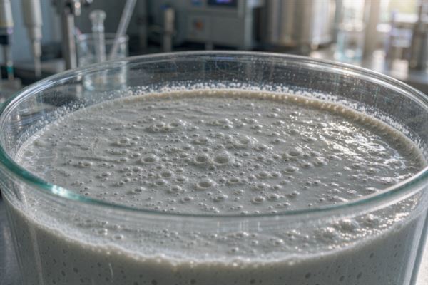 陶瓷浆料存在气泡
